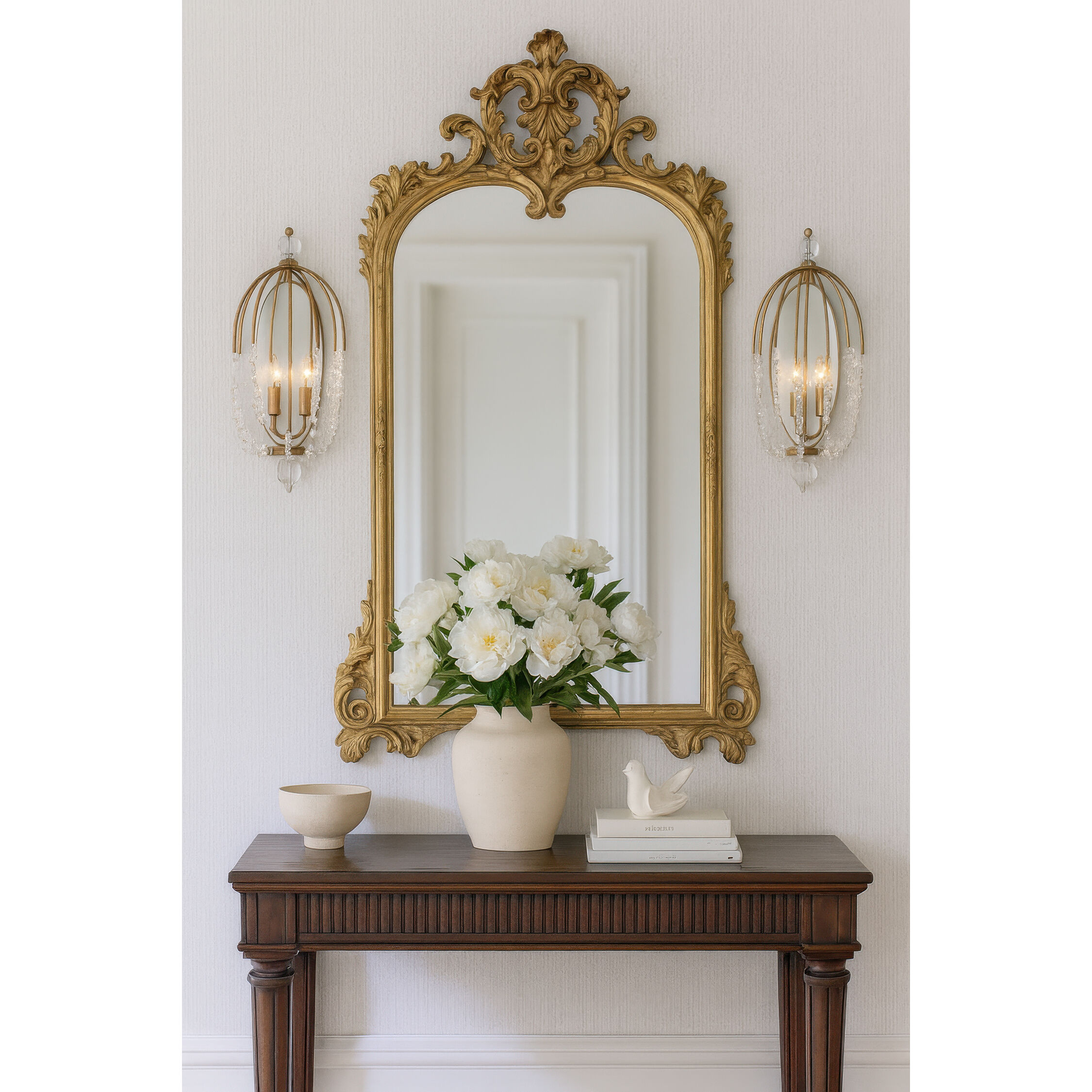 Voliere 2 Light 12 inch Havana Gold Wall Sconce Wall Light