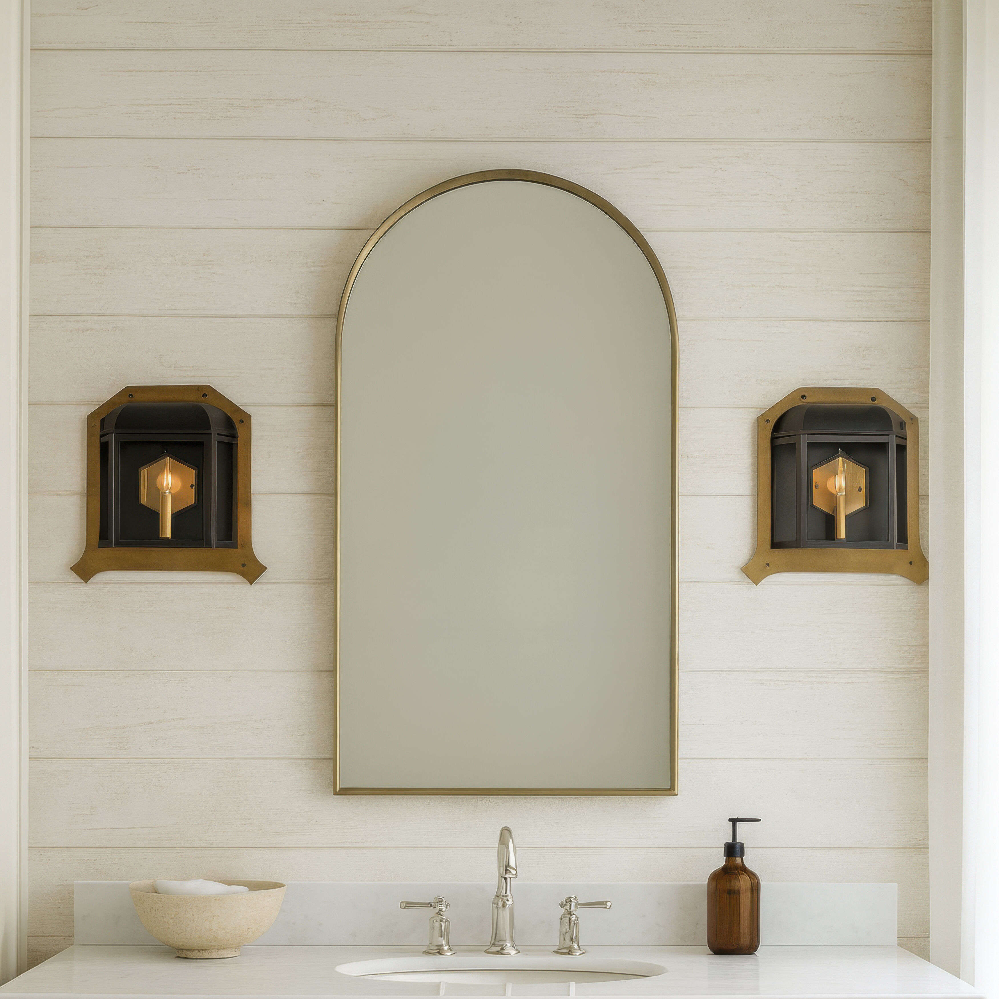 Gaslighter 1 Light 14.25 inch Blackened Zinc and Heritage Bronze Wall Sconce Wall Light