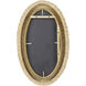 Athena 40.25 X 24.25 inch French Gold with Natural Seagrass Wall Mirror