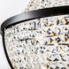 Crystal Baller 12 Light 30 inch Heritage Black Pendant Ceiling Light
