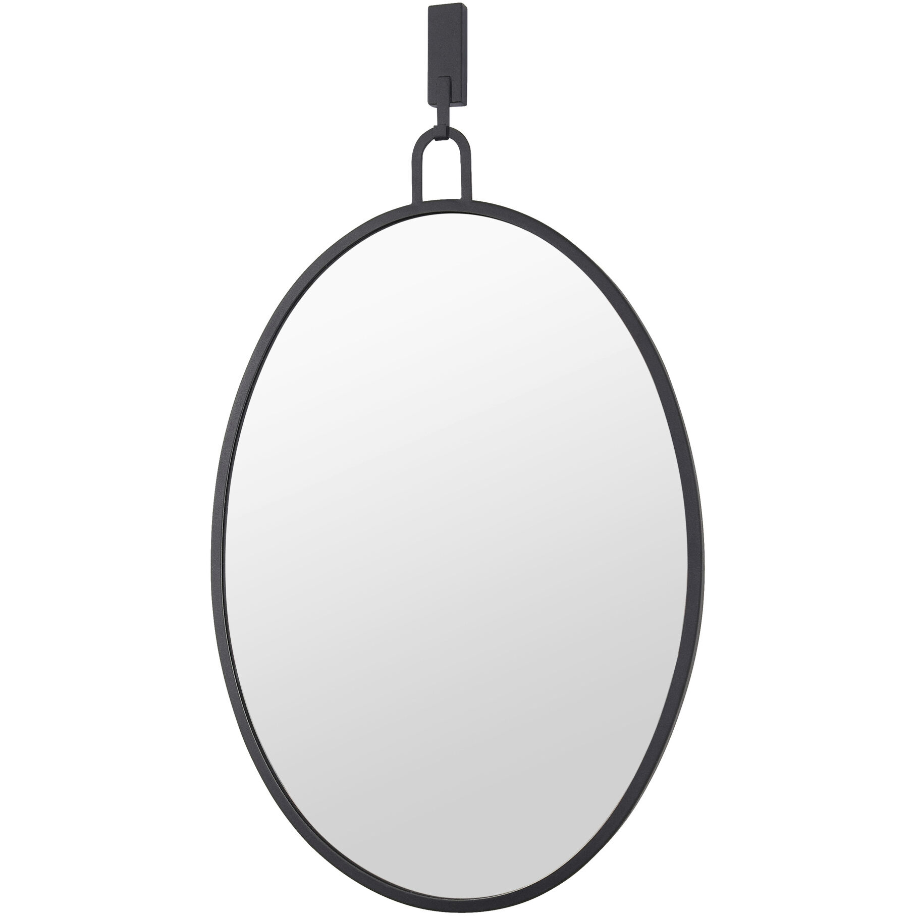Stopwatch 33.25 X 22.25 inch Black Powder Room Mirror, Varaluz Casa