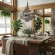 Flow 6 Light 26 inch Hammered Ore Pendant Ceiling Light