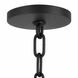 Urchin 6 Light 24 inch Black Pendant Ceiling Light