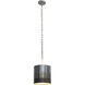 Cannery 1 Light 10 inch Ombre Galvanized Mini Pendant Ceiling Light