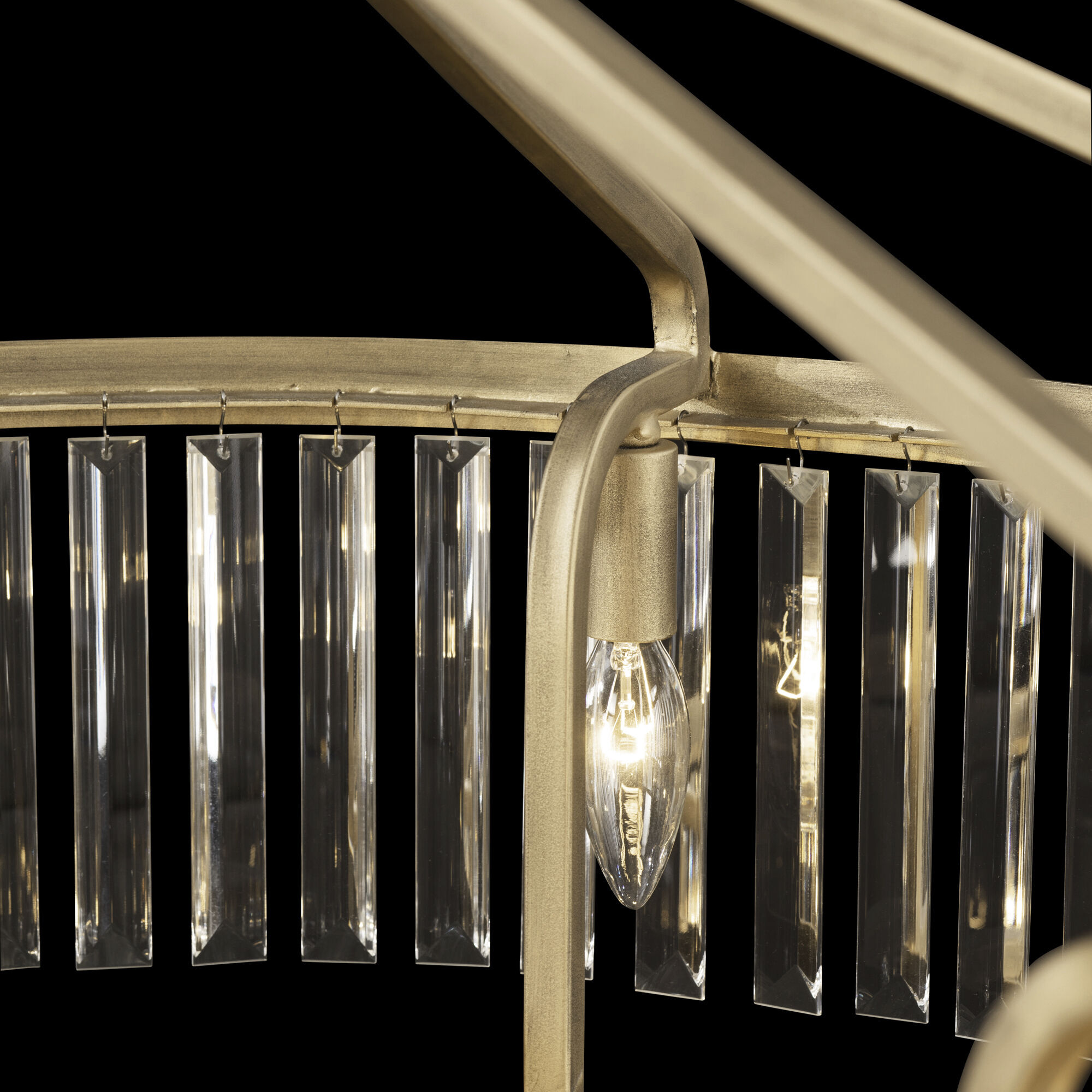 Social Club 9 Light 23.25 inch Havana Gold Pendant Ceiling Light