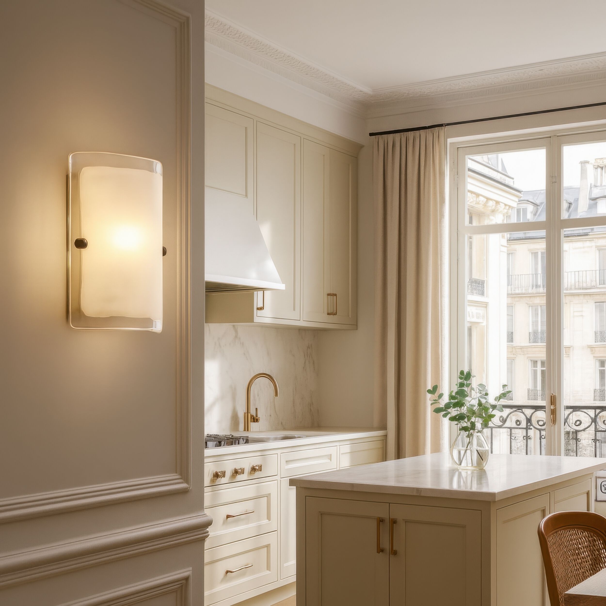 Fairchild 1 Light 6 inch Black and Polished Nickel with Satin Brass ADA Wall Sconce Wall Light