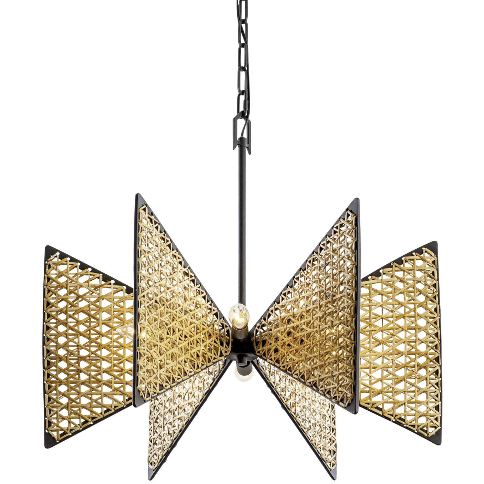Machina 6 Light 24 inch Matte Black Chandelier Ceiling Light, Smithsonian Collaboration