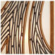 Flow 3 Light 7 inch Hammered Ore Wall Sconce Wall Light