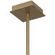 Down the Wrong Path 2 Light 47 inch Brass Kisser Linear Pendant Ceiling Light
