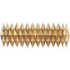 Forever 3 Light 26 inch French Gold Bath/Vanity Wall Light