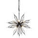 Orbital 8 Light 22 inch Carbon Pendant Ceiling Light