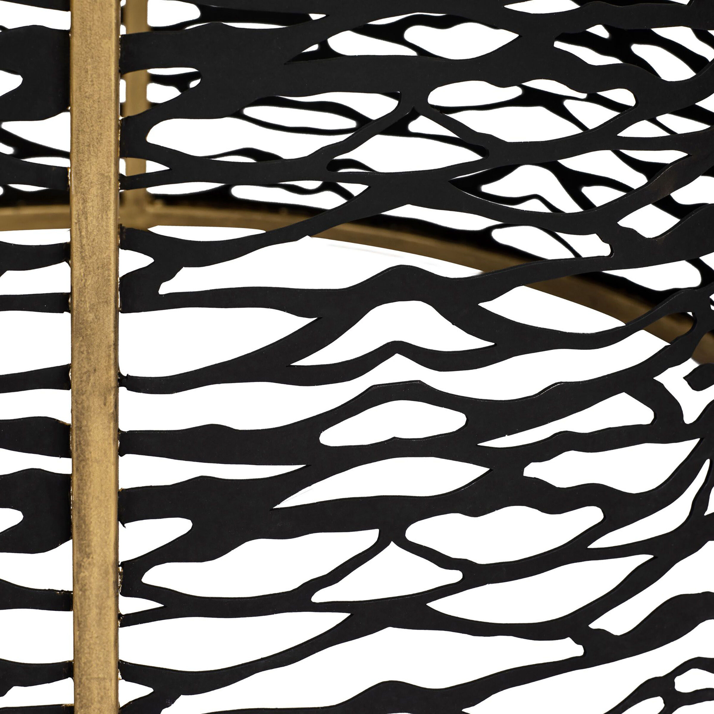 Kato 46 inch Havana Gold Coffee Table, Smithsonian Collaboration