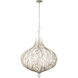 Bask 6 Light 27 inch Gold Dust Pendant Ceiling Light