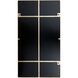 Kye 40 X 22 inch Gold Wall Mirror, Varaluz Casa