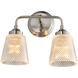 Westport 2 Light 13 inch Brushed Nickel Bath Vanity Wall Light