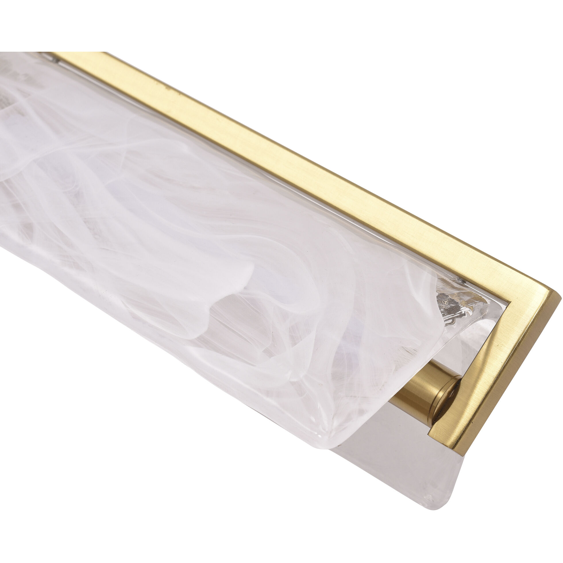 Mingle 3 Light 38 inch Satin Brass Bath Vanity Light Wall Light