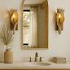 Flow 1 Light 5.5 inch Baguette and Natural Rattan Left Sconce Wall Light, Smithsonian Collaboration