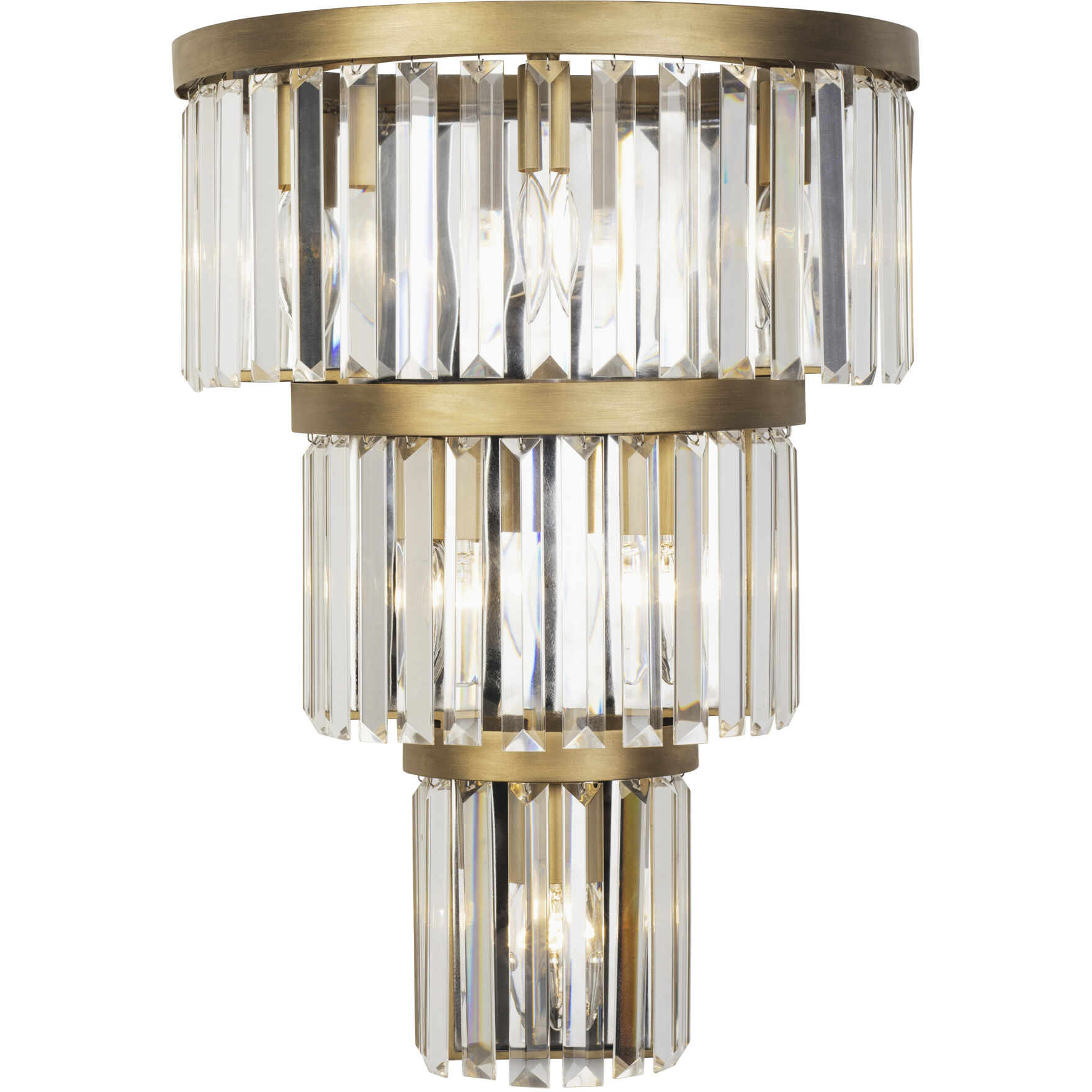 Social Club 6 Light 15 inch Havana Gold Wall Sconce Wall Light