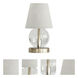 Mona & Lisa 11.25 inch 5 watt Antique Bronze Table Lamp Portable Light