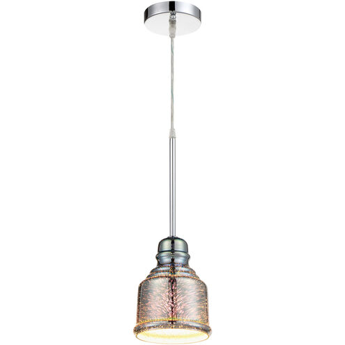 Spacey 1 Light 6 inch Polished Chrome Mini Pendant Ceiling Light