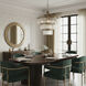 Social Club 15 Light 28 inch Havana Gold Pendant Ceiling Light