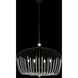 Voliere 6 Light 36 inch Matte Black Pendant Ceiling Light