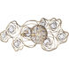 Ethereal Rose 1 Light 8.5 inch Havana Gold Ombre with Polished Stainless Sconce Wall Light
