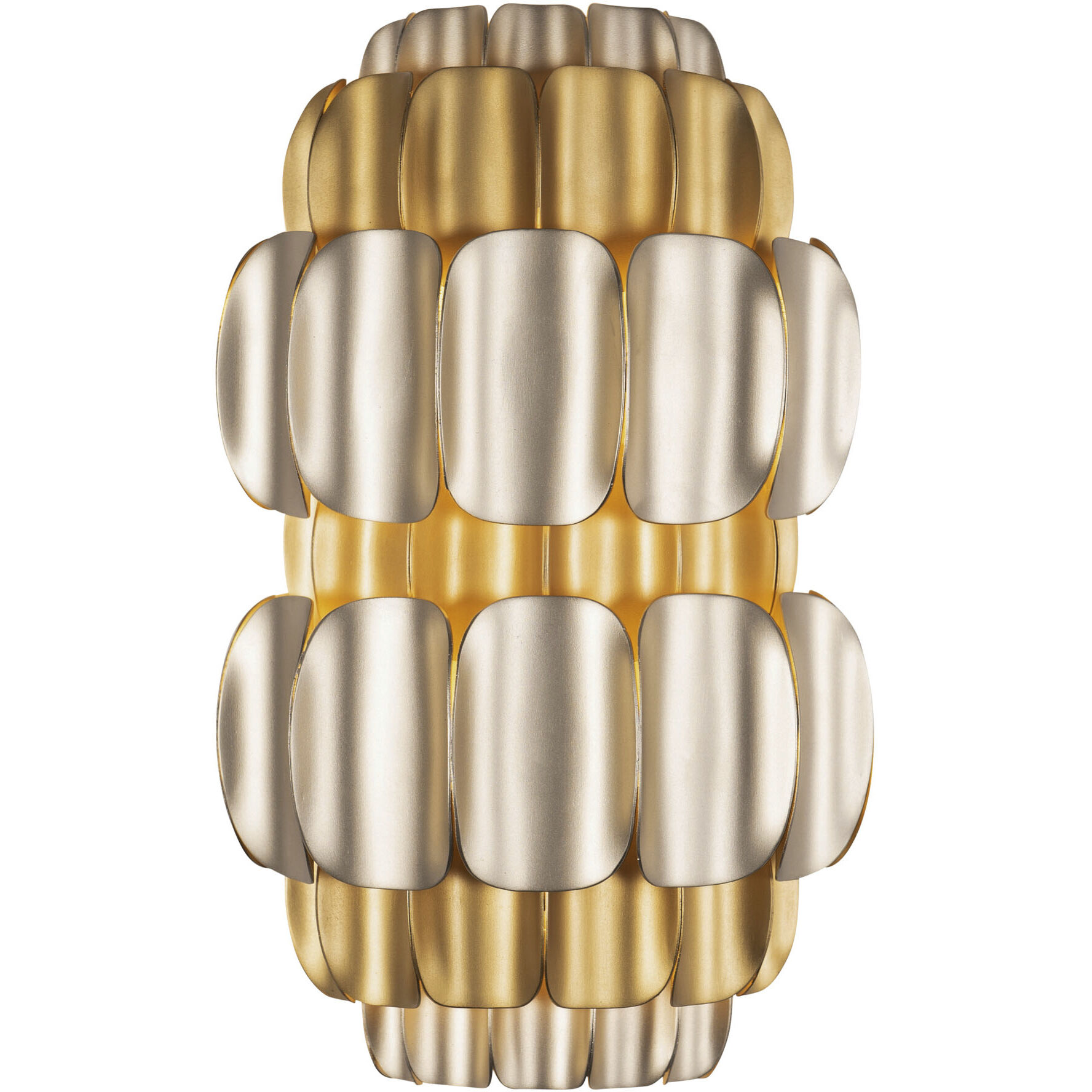 Swoon Sconce Wall Light in Antique Gold, Smithsonian Collaboration