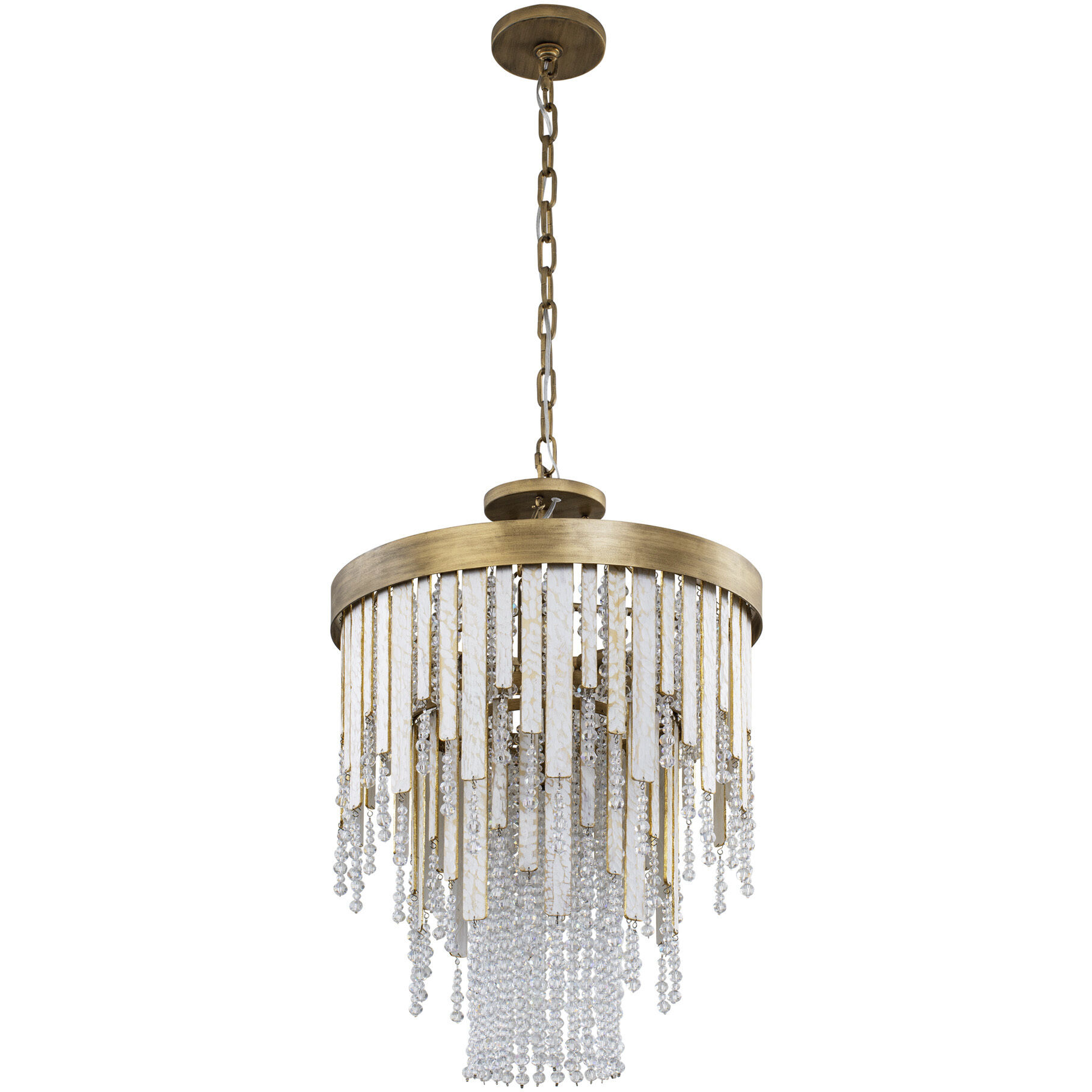 Lafayette 4 Light 18 inch Havana Gold Chandelier Ceiling Light