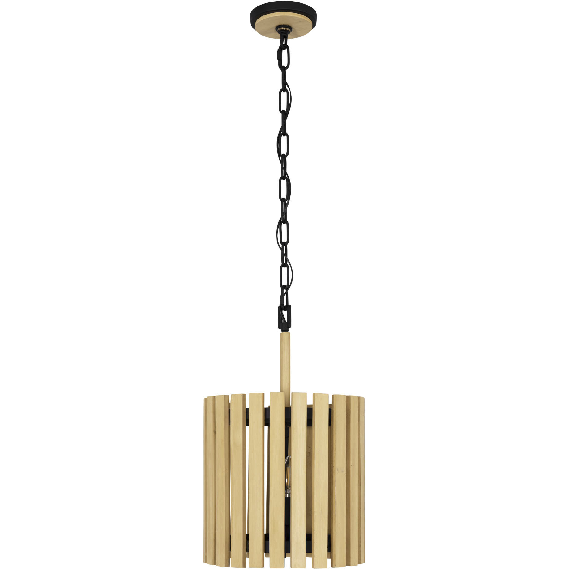 Suratto 2 Light 12 inch Matte Black Pendant Ceiling Light