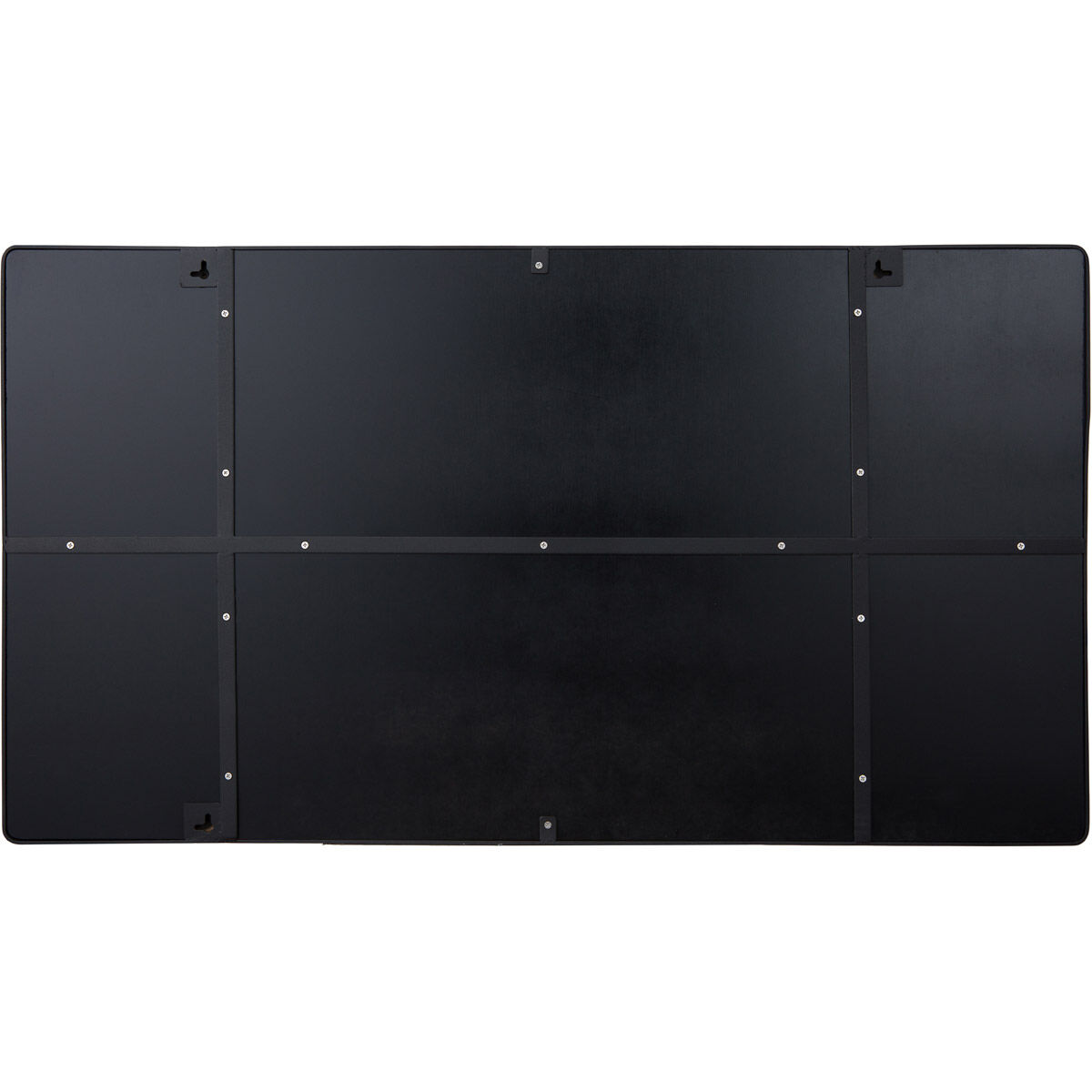 Kye 40 X 22 inch Black Wall Mirror, Varaluz Casa