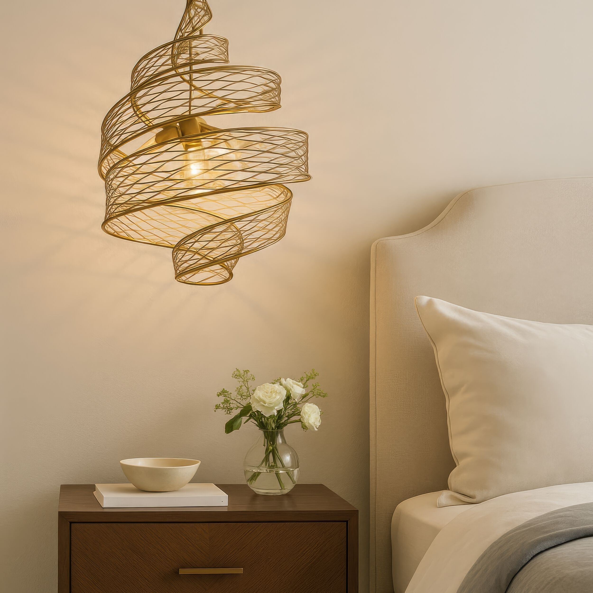 Flow 3 Light 18 inch Hammered Ore Pendant Ceiling Light