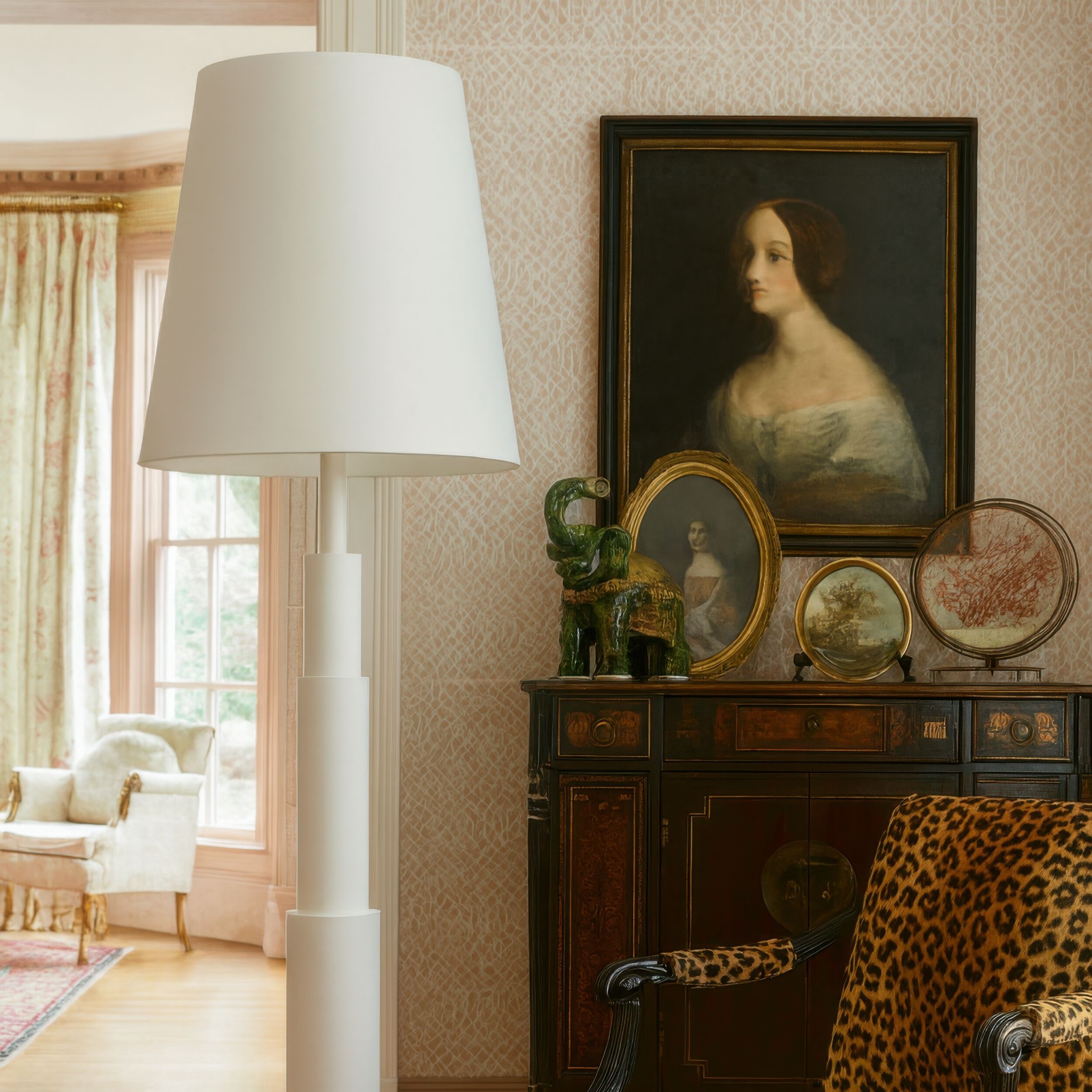 Giustino 70 inch 6 watt Matte White Floor Lamp Portable Light