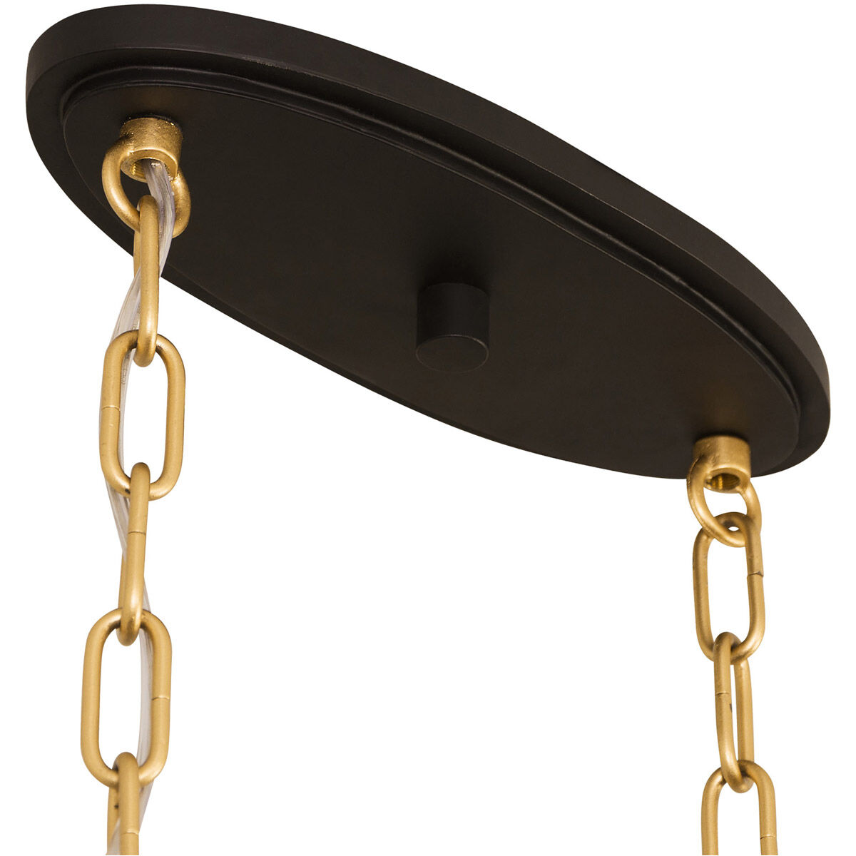 Bailey 6 Light 44 inch Gold Linear Pendant Ceiling Light