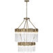 Matrix 14 Light 30 inch Havana Gold Chandelier Ceiling Light