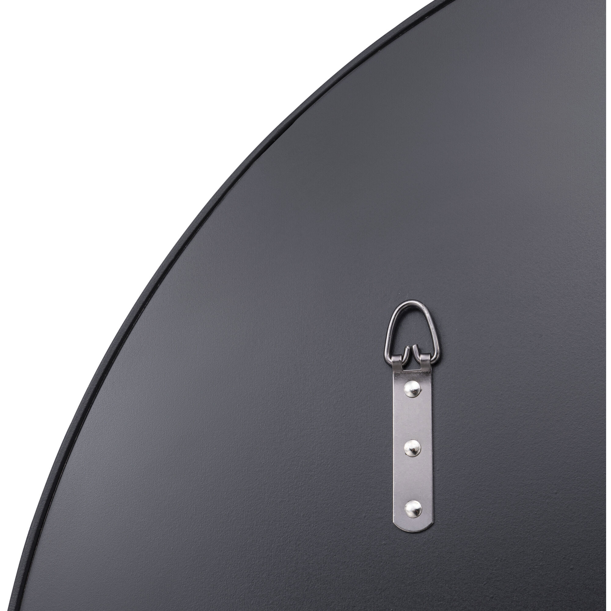 Tablet 30 inch Black Wall Mirror