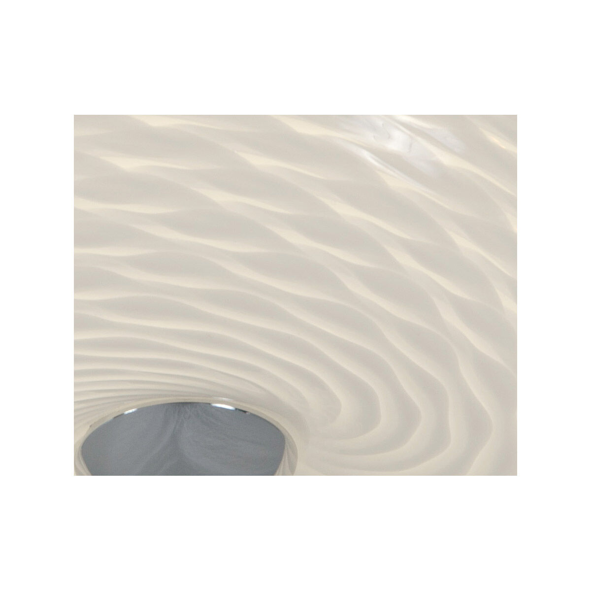 Swirled 2 Light 12 inch Chrome Flush Mount Ceiling Light