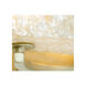 Radius 2 Light 23 inch Gold Dust Vanity Light Wall Light in Sustainable Crushed Natural Capiz Shell