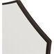 Jenner 28 X 28 inch Black Wall Mirror