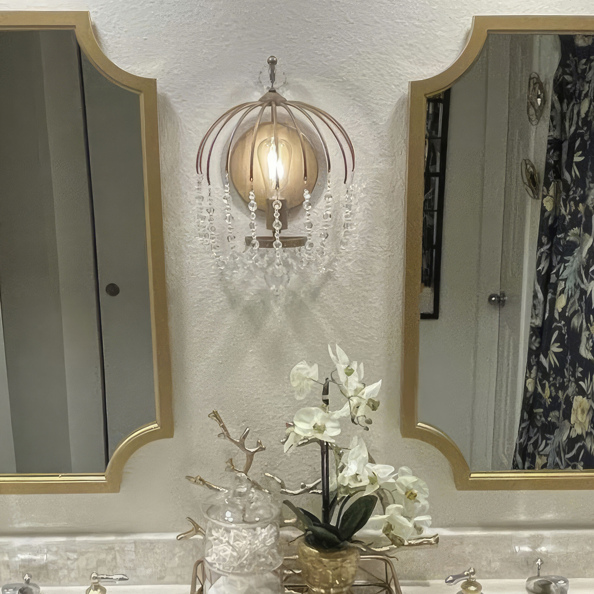 Voliere 1 Light 12.25 inch Havana Gold Wall Sconce Wall Light