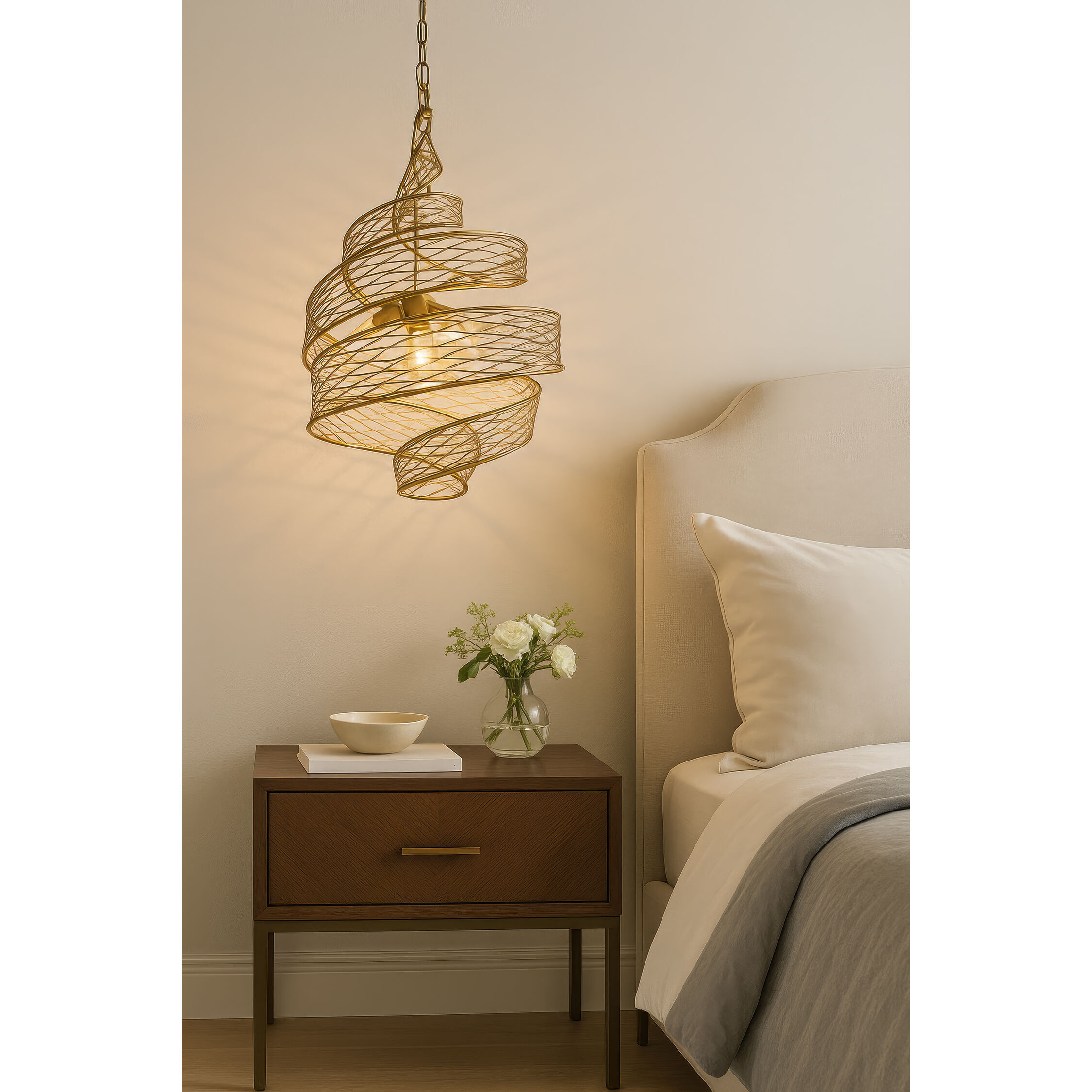 Flow 3 Light 18 inch Hammered Ore Pendant Ceiling Light