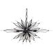 Orbital 16 Light 36 inch Carbon Pendant Ceiling Light