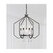 Barcelona 7 Light 26 inch Onyx and Clear Pendant Ceiling Light