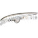 Charmed 3 Light 33 inch Silver with Champagne Mist Bath Vanity Wall Light