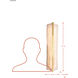 Mingle 1 Light 5 inch Satin Brass Wall Sconce Wall Light