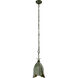 Banana Leaf 1 Light 9 inch Banana Leaf Mini Pendant Ceiling Light