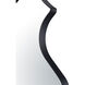 Decanter 40 X 14 inch Black Wall Mirror
