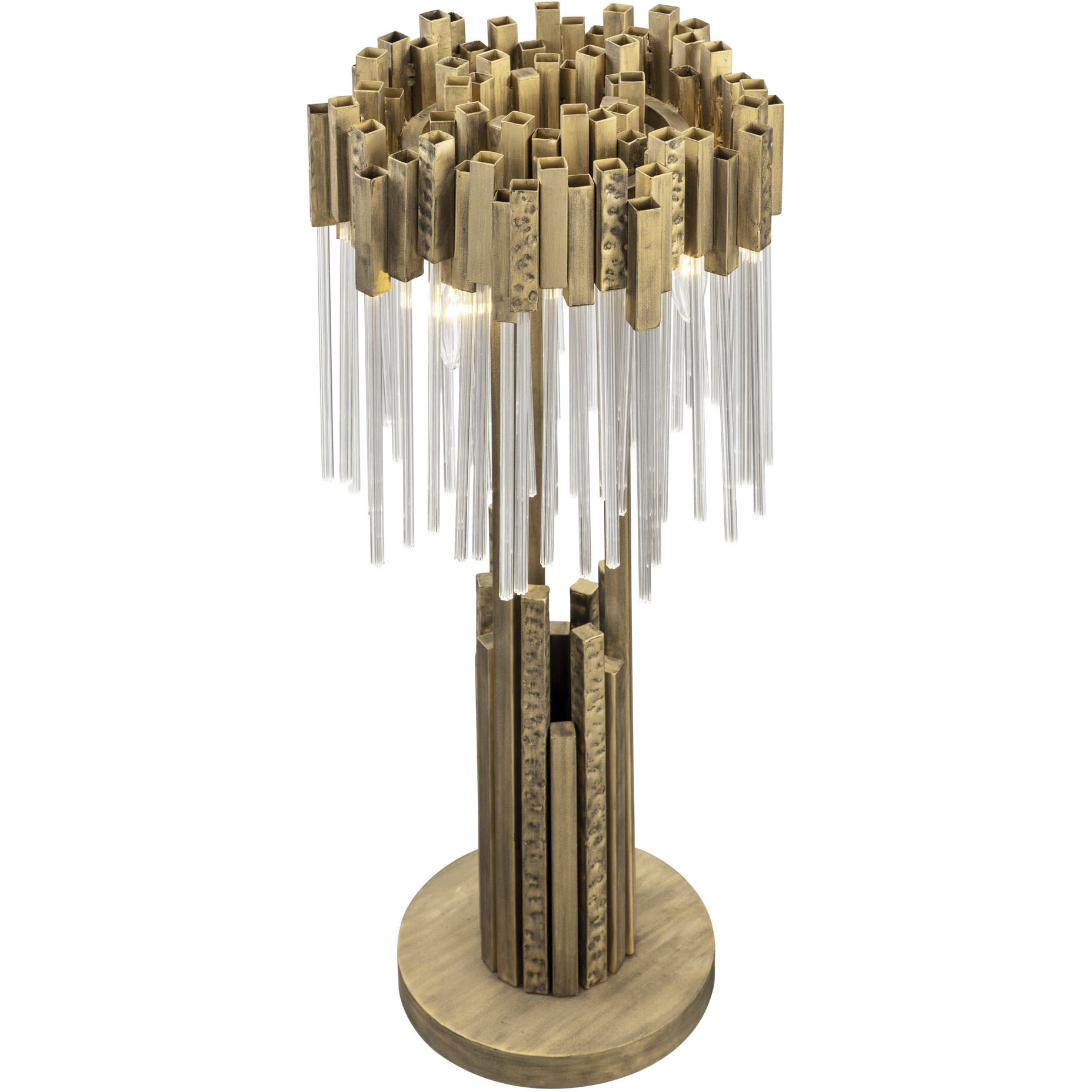 Matrix 30 inch 5 watt Havana Gold Table Lamp Portable Light