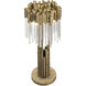 Matrix 30 inch 5 watt Havana Gold Table Lamp Portable Light