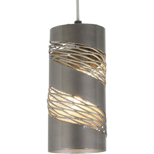 Flow 1 Light 4 inch Steel Mini Pendant Ceiling Light